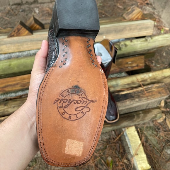 Lucchese Ostrich Leg NEW - Picture 4 of 9